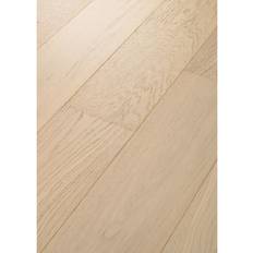 Shaw SW753 Utmost 8" Wide Wire Brushed Engineered White Oak Hardwood Base