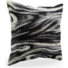 Scatter Cushions Brands PBSF2316-P-1220-DP Galaxy Animal Fur Luxury Complete Decoration Pillows Black