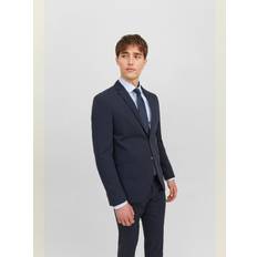 Blau - Damen Krawatten Jack & Jones Men's JACSOLID TIE Krawatte, Navy Blazer