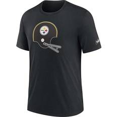 Nike Pittsburgh Steelers Rewind Logo T-Shirt Black Black