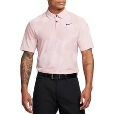 Polo Shirts Nike Men's Dri-FIT ADV Tour Camo Golf Polo in Pink, DR5312-618