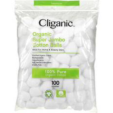 Tampons Cliganic Super Jumbo Cotton Balls, 100 Count
