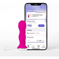 Pelvic Floor Trainers Perifit Probe and Free APP Play Video Games with Your Pelvic Floor Pink