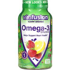 C Vitamins Fatty Acids Vitafusion Omega 3 EPA/DHA 120