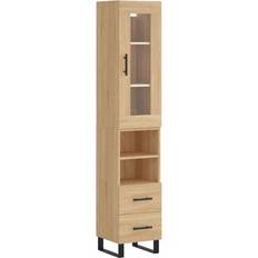 vidaXL Highboard 2 Drawers 2 Shelves Skjenk 34.5x180cm