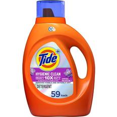Heavy duty laundry detergent Tide Hygienic Clean Heavy Duty Laundry Detergent Liquid Spring Meadow 59 Loads 0.71gal