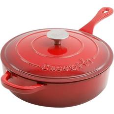 Cast Iron Saute Pans Crock-Pot Artisan with lid 10 "