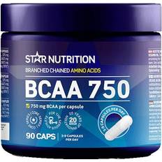 Star Nutrition Aminosyrer Star Nutrition BCAA 750 90 caps 90 st