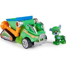 Helfer auf vier Pfoten Spielzeugautos Spin Master Paw Patrol The Mighty Movie Garbage Truck Recycler with Rocky Mighty Pups
