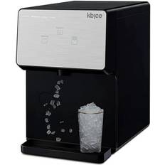 Avanti Elite Series Countertop Nugget Ice Maker and Dispenser, 33 lbs, in  Black Stainless Steel (NIMD3314BS-IS)