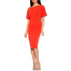 Alexia Admor Jacqueline Midi Dress - Apricot