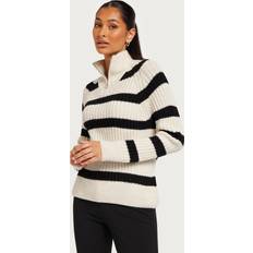 Polyamid Pullover Only Damen Pullover schwarz