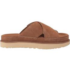 UGG Slides UGG Goldenstar Cross - Chestnut