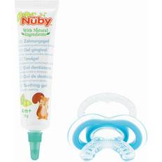 Nuby Babynester & Decken Nuby Baby-geschenk-set gel gingival 2 stücke