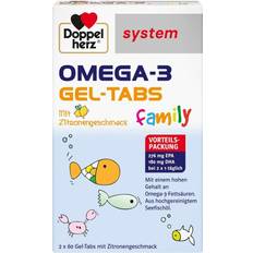 Doppelherz Omega-3 Gel-Tabs family system 120