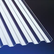 Kunststoff-Wellplatten Acryl wellplatten lichtplatten trapez 76/18