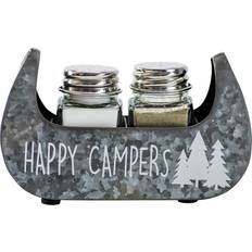 Gray Spice Mills Boston Warehouse Corp Happy Campers Salt Shaker Spice Mill
