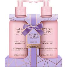 Moden hud - Pumpeflasker Hudpleie Baylis & Harding Luxury Hand Care Gift Set Jojoba, Vanilla Almond Oil 300ml 2-pack