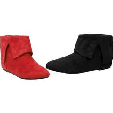 Rot Schuhe Ellie Women's Harley Quinn Shoes Black/Red