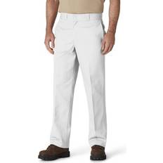 Unisex - White Pants Dickies Original 874 Work Trousers - White