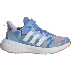 adidas Kid's Fortarun 2.0 Elastic Lace Top Strap - Blue Fusion/White/Almost Yellow