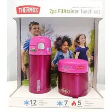 Pink Soccer Fan Custom Thermos Funtainer