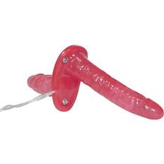 Bad Kitty Doppel-Strap-On Vibrator, rot