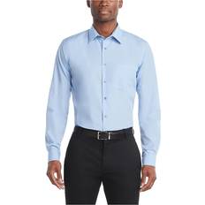 Van Heusen Men's Regular Fit Poplin Dress Shirt - Cameo Blue