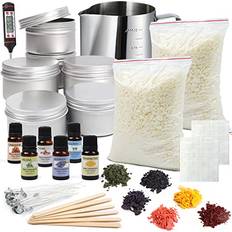 SAEUYVB Candle Making Kit,Candle Making Kit for Adults,Candle Making  Supplies,Including Candle Melting Pot