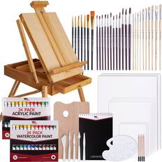 US Art Supply Large Tabletop Display A-Frame Artist Easel Painting