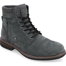 Men Boots Territory Yukon Boot Men's Navy Boots Lace-Up