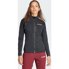 Adidas Dame Ytterklær Adidas Terrex Women's Terrex Xperior Xcountry Ski Softshelljacke Cross-country ski jacket XL, grey/black