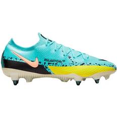 Nike Phantom Schuhe Nike Phantom GT2 Elite SG-Pro AC M - Glacier Ice/Black/Yellow Strike