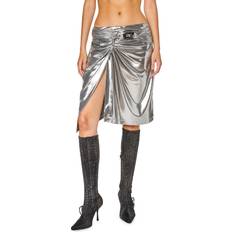 Diesel Polyester Skirts Diesel Skirt Woman colour Silver