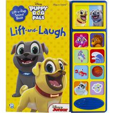 Interactive Pets Disney Junior Puppy Dog Pals Lift-And-Laugh Lift-A-Flap Sound Book [With Battery]