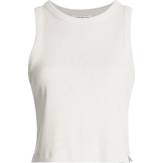 Beige - Herren Tanktops Calvin Klein Tanktop aus gerippter Baumwolle