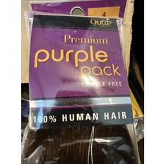 Extensions & Wigs Outre Purple Pack 100% Human Hair Weave inches, 4Medium Brown