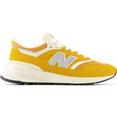 New Balance Unisex 997R in Yellow/White Suede/Mesh