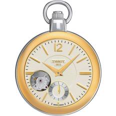 Tissot Taschenuhren Tissot T-Pocket Mechanical Skeleton T8534052926700 mechanisch Vielfarbig/Silber