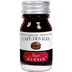 Fyllepenner Herbin Fountain Ink 10 ml, blekk til reservoarpenner – brun café des îles