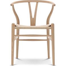 Carl Hansen & Søn CH24 White oiled oak Kitchen Chair 29.9"