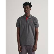 Gant Bekleidung Gant Herren Reg Pique Rugger Polohemd, Melange