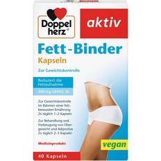 Doppelherz Fett-Binder Kapseln, vegan, 40