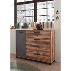 Braun Sideboards Dover Grau/Braun Sideboard