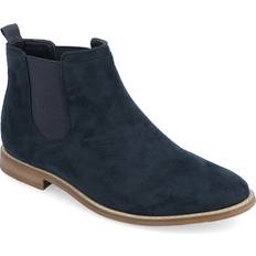 Blue Chelsea Boots Vance Co. Marshall Boot Men's Blue Boots Chelsea