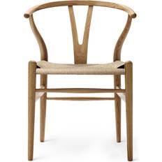 Carl Hansen & Søn CH24 Oiled Oak Kitchen Chair 29.5"