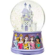 Night Lights Buffalo Disney Princess Castle Featuring Cinderella, Aurora, Belle, Jasmine Up Snow Globe Night Light