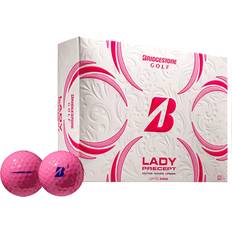 Pink Golf Balls Bridgestone Lady Precept 2021 Golf Balls 12 Pack