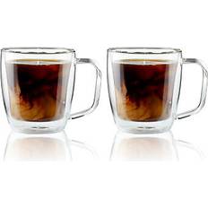 Latte Glasses Henckels Cafe Roma 2-pc Double-Wall Latte Glass