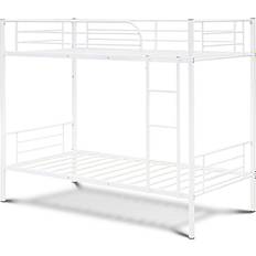 Built-in Storages - Twin Beds East West Furniture Danbury Twin powder Bunk Bed